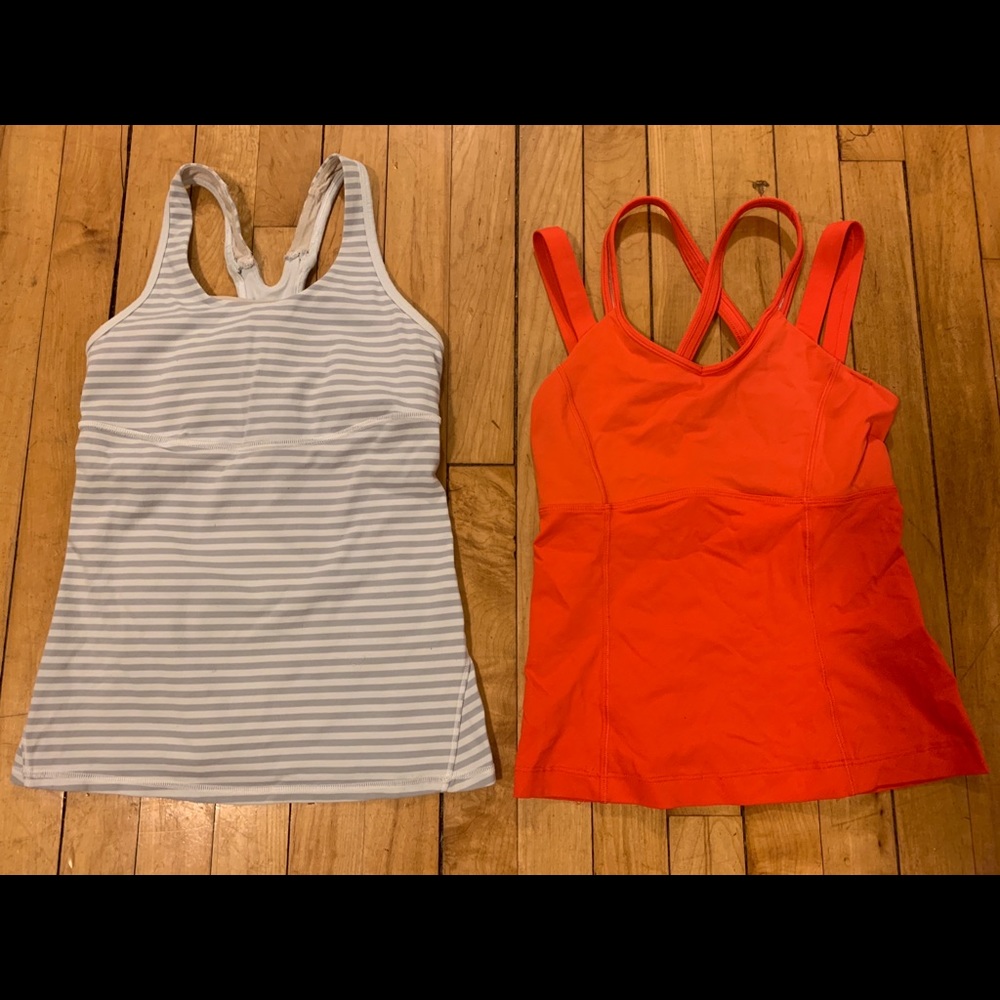 Lululemon Run Gym Tank, Lot of 2, Sz 2